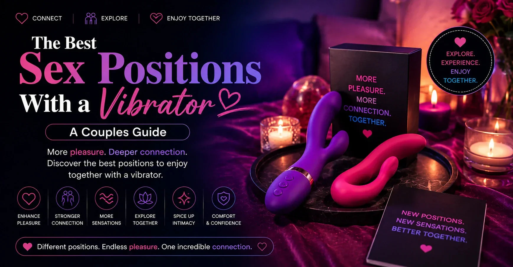 The Best Sex Positions With a Vibrator — A Couples Guide – Sex Toys