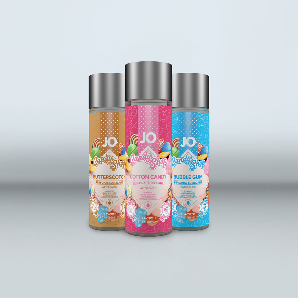 JO Candy Shop Butterscotch Lube - 60 mL - Butterscotch Flavoured Water Based Lubricant - 60 ml Bottle-10630