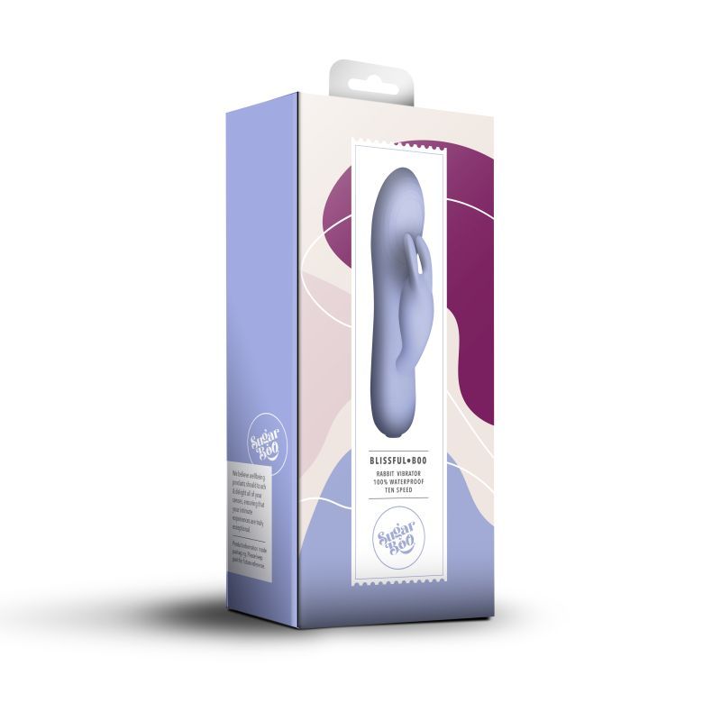 SugarBoo Blissful Boo Rabbit Vibe Lilac-10BLISSLIL