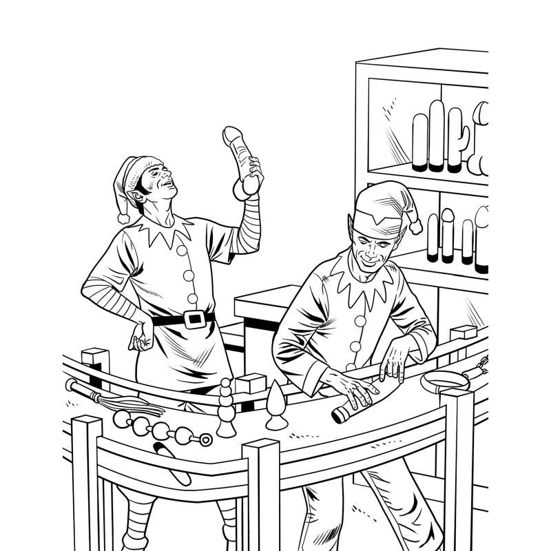 The Dirtiest Christmas Colouring Book Ever-CB-032