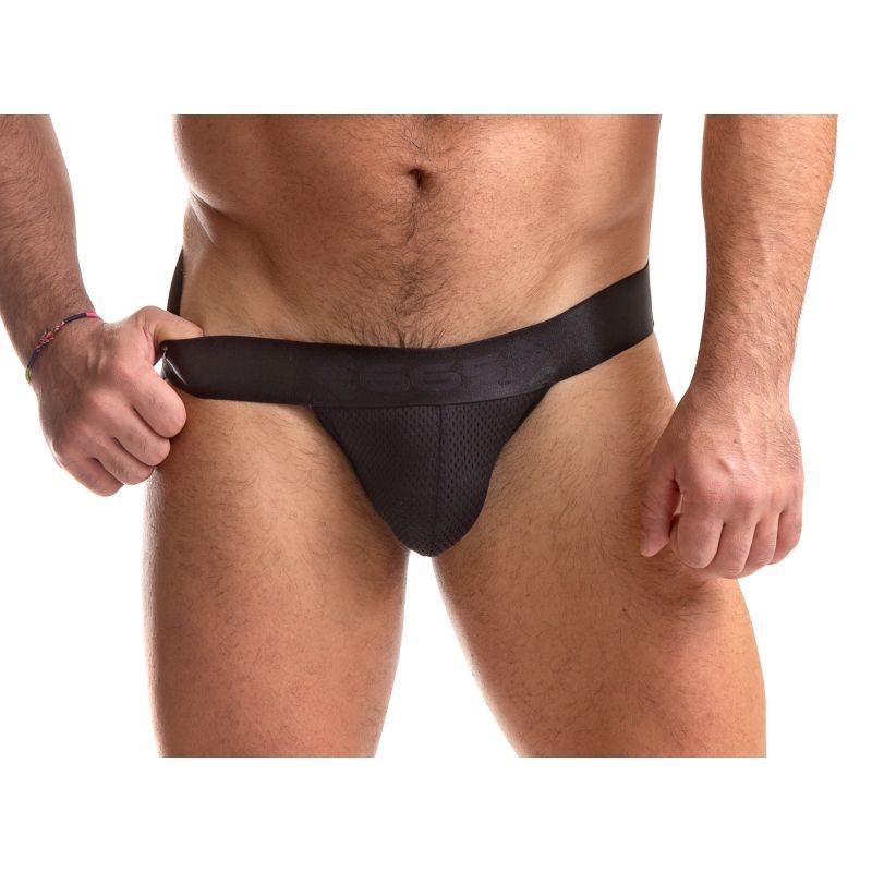 Stealth Jock Strap-22577-BLK/BLK-L