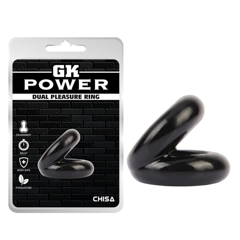 Dual Pleasure Ring Black