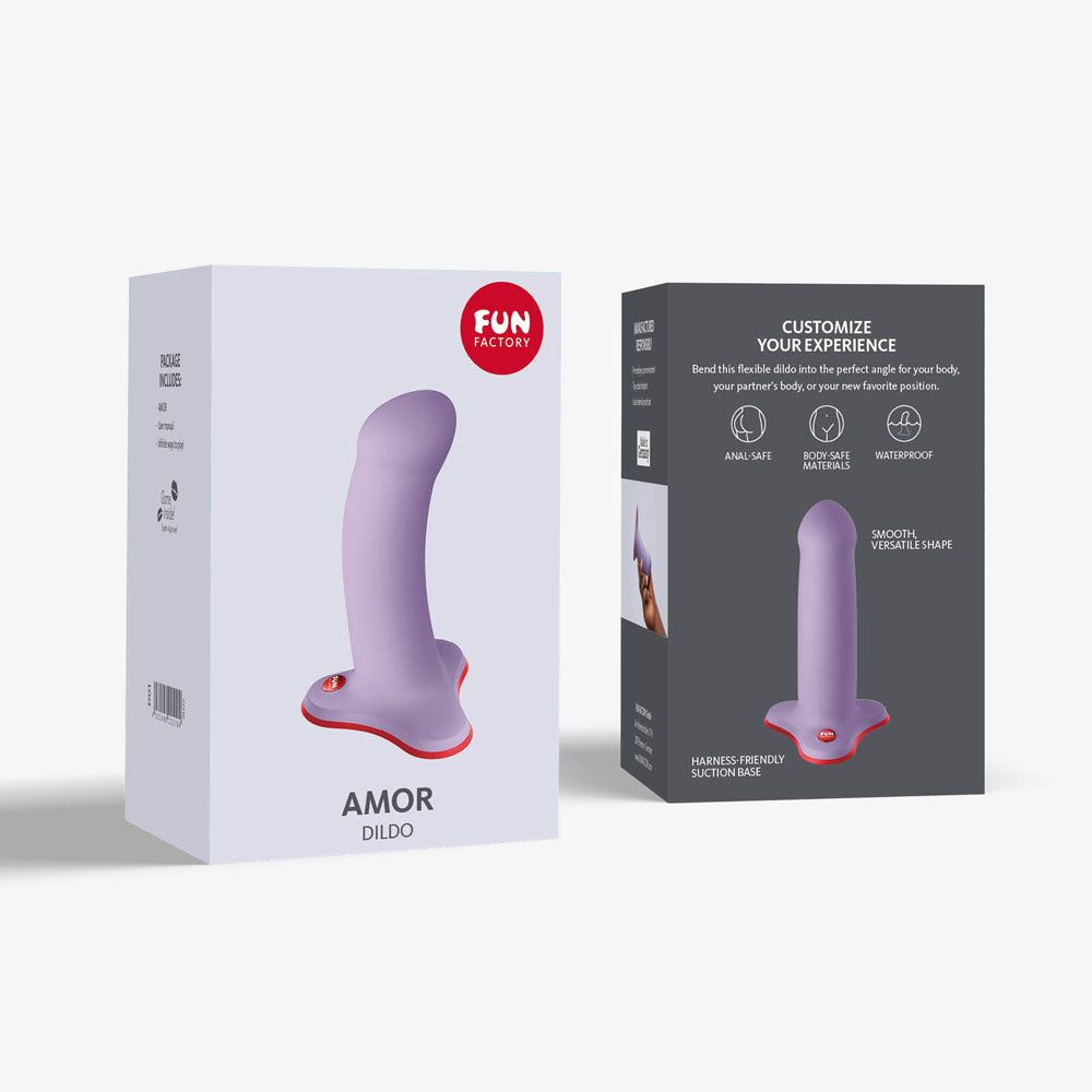 Fun Factory AMOR lavender - Lavender 14.6 cm Dildo-FF000845LV01