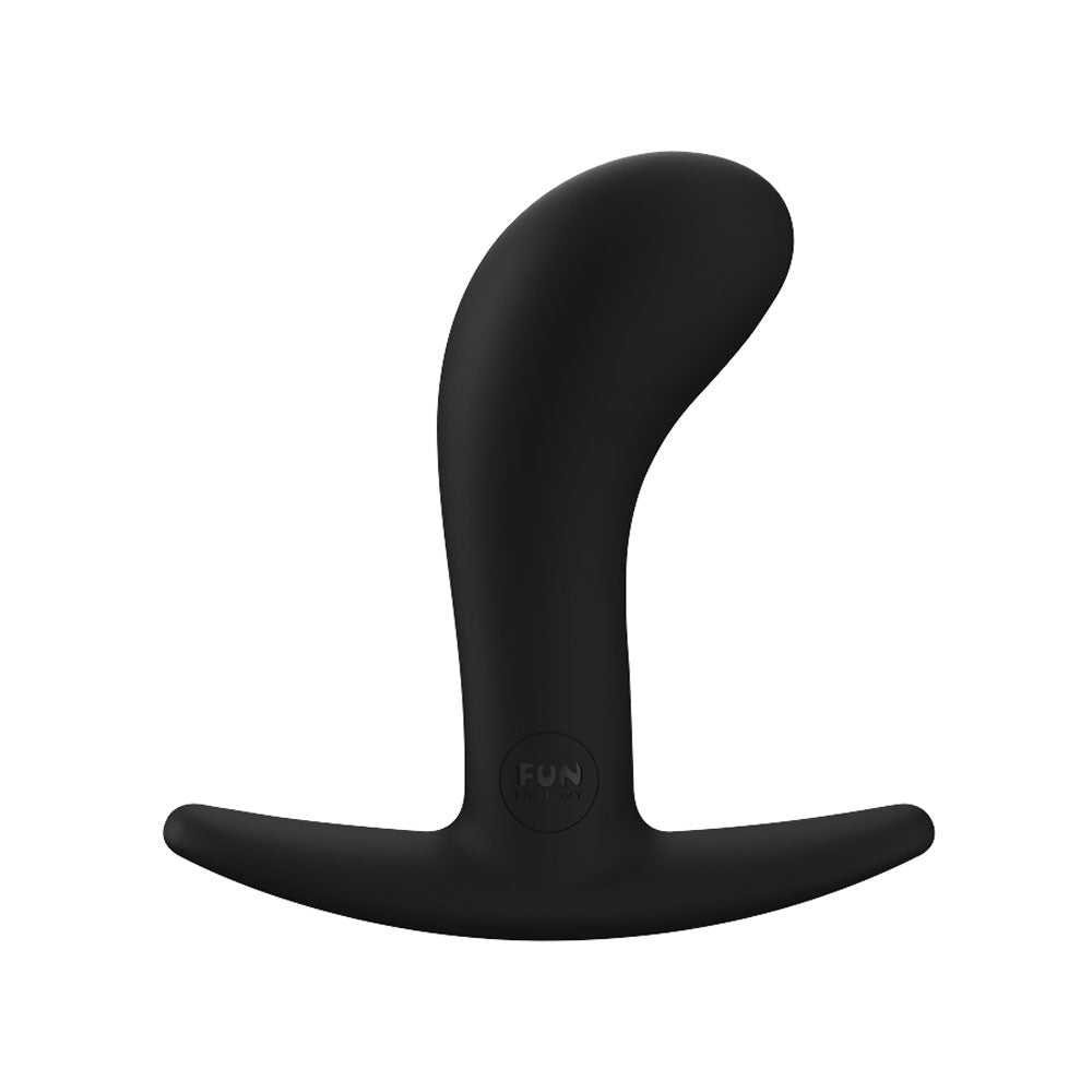 Fun Factory BOOTIE M Black - Black 9.4 cm Medium Butt Plug-FF000953BK01