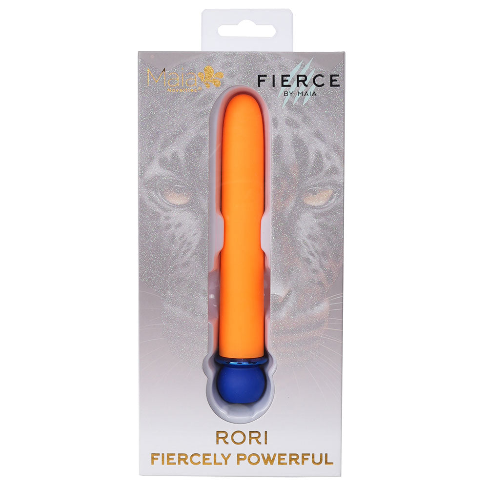 Maia RORI - Orange - Orange 15.2 cm USB Rechargeable XL Bullet-MA24-17-ORANGE