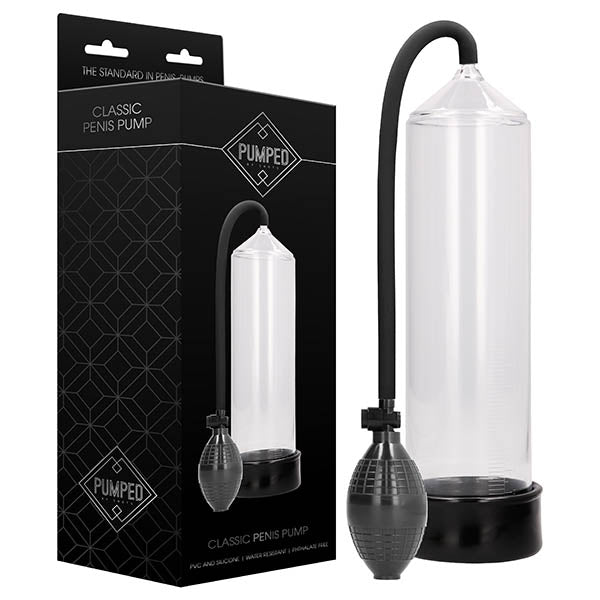 Pumped Classic Penis Pump - Clear Penis Pump-PMP001TRA