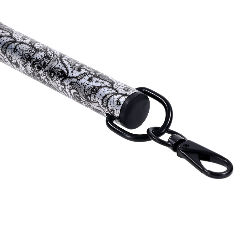 Sex & Mischief Lace Spreader Bar - Aluminium Restraint Bar-SS10102