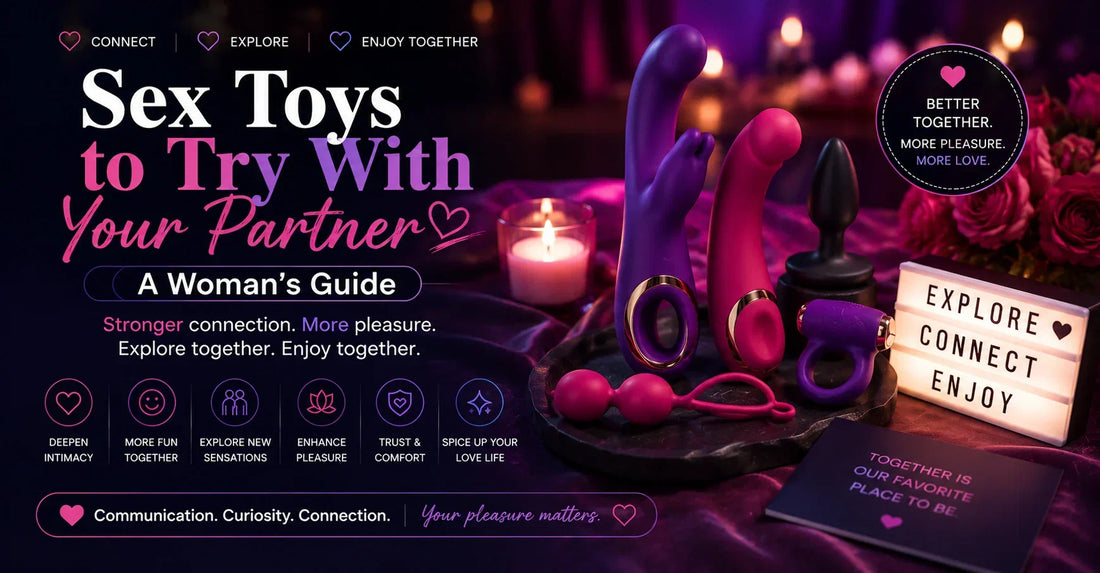 Sex Toys to Try With Your Partner — A Woman's Guide