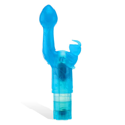 Adam & Eve BUNNY KISS - Blue 17.8 cm Rabbit Vibrator-054X 4000
