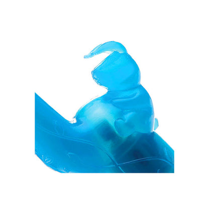 Adam & Eve BUNNY KISS - Blue 17.8 cm Rabbit Vibrator-054X 4000