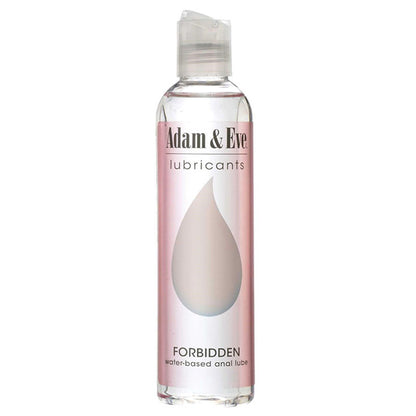 Adam & Eve Forbidden - Water Based Anal Lubricant - 237 ml (8 oz) Bottle-063X 0080