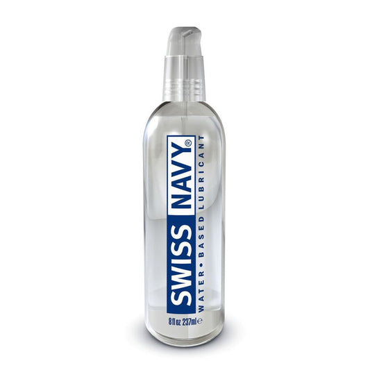 Swiss Navy Water Based Lubricant 8oz/237ml-SNWB8