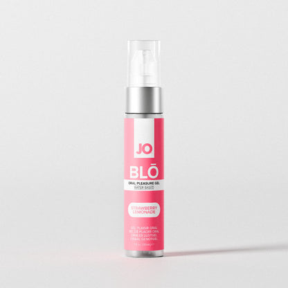 JO Blo Strawberry Lemonade - Strawberry Lemonade Flavoured Oral Pleasure Gel - 30 ml Bottle - 10153