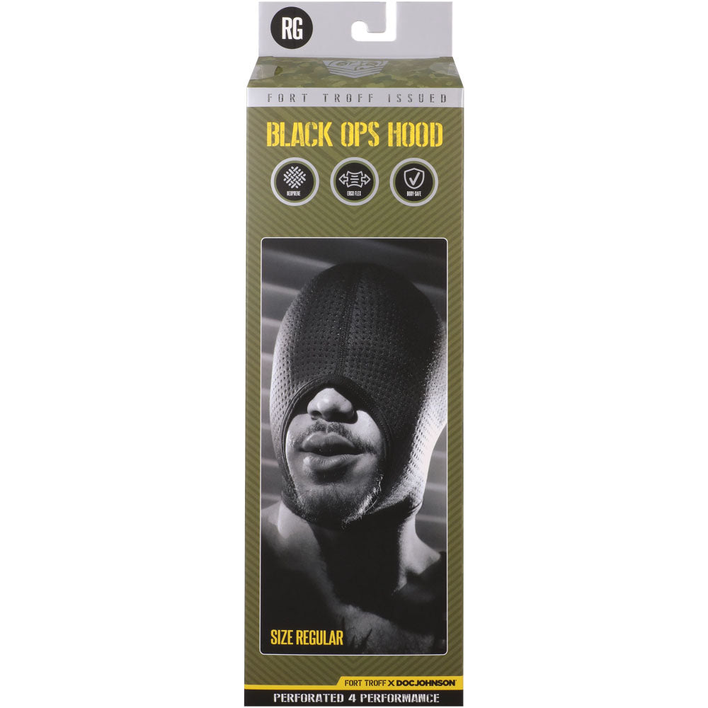 Fort Troff Black Ops Hood Regular - Black Hood-1103-34-BX