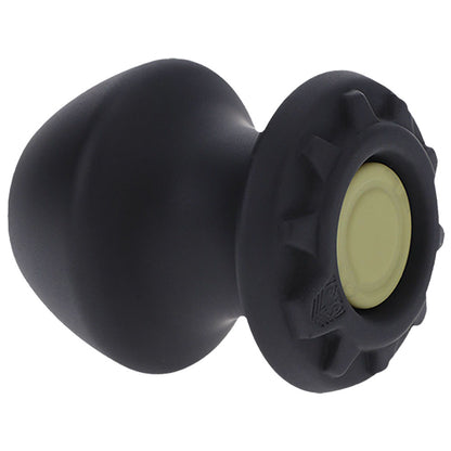 Fort Troff - Kum Keeper - Small - Black Small Hollow Butt Plug with Removeable Stopper-1104-01-CD