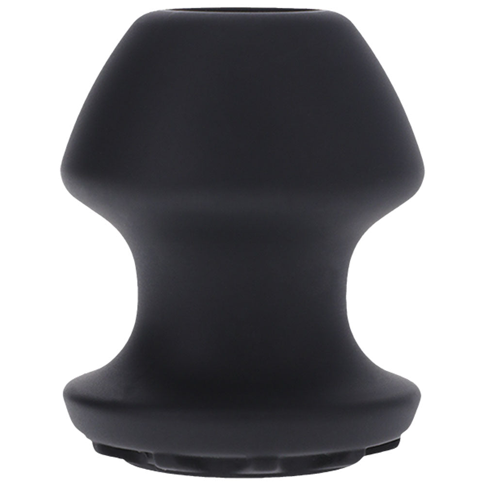 Fort Troff - Kum Keeper - Small - Black Small Hollow Butt Plug with Removeable Stopper-1104-01-CD