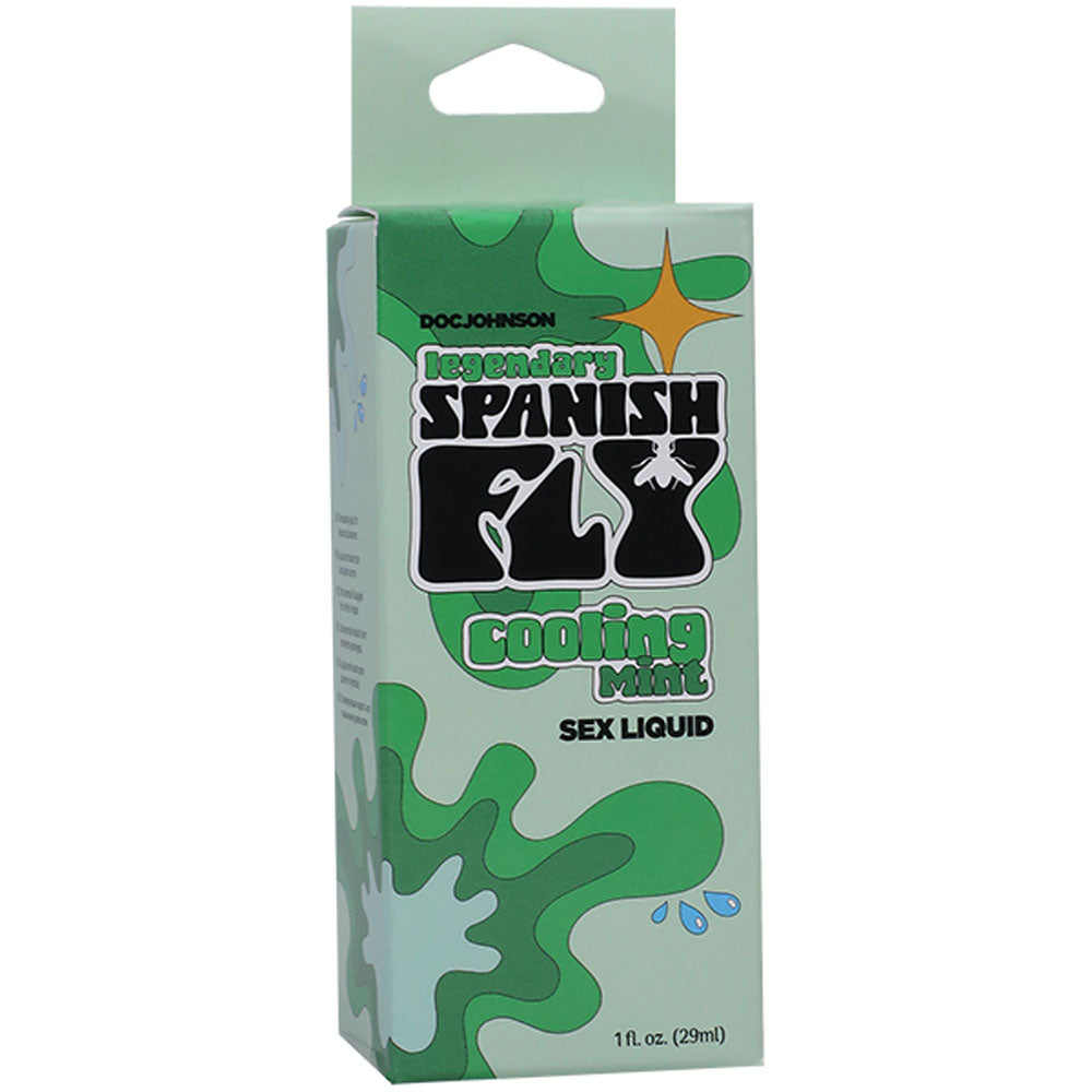 Spanish Fly Sex Liquid - Cooling Mint - Aphrodisiac Enhancer - 29 ml Bottle-1308-31-BX