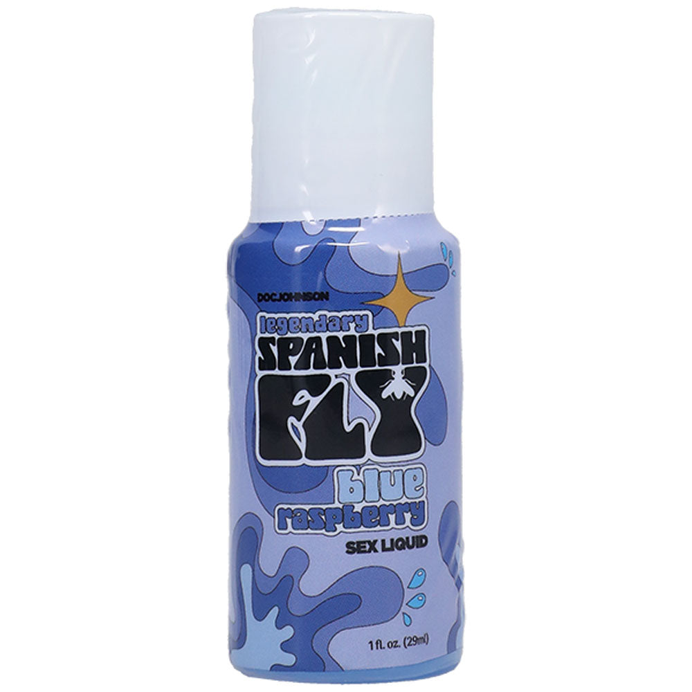 Spanish Fly Sex Liquid - Blue Raspberry - Aphrodisiac Enhancer - 29 ml Bottle-1308-32-BX