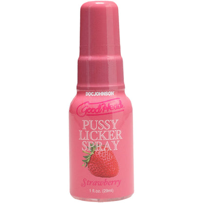 GoodHead Pussy Licker Spray - Strawberry - Strawberry Flavoured Spray - 29 ml Bottle-1364-25-CD