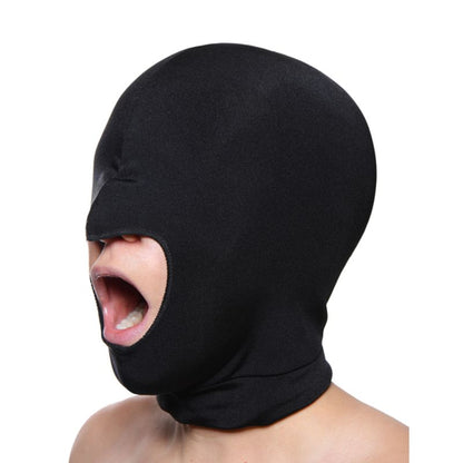 Blow Hole Open Mouth Spandex Hood-AD690