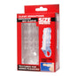 Clear Sensations Enhancer Sex Sleeve-AE288-CLR