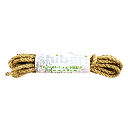 Shibari Rope 100% Natural Hemp 5m-SHIBROPE-HEMP-5M