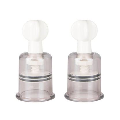 Nipple and Clit Suckers Large 2 Pc-ET046CLR