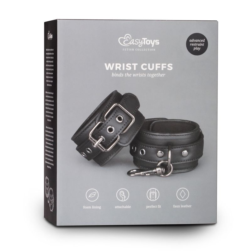 Handcuffs Black-ET281BLK