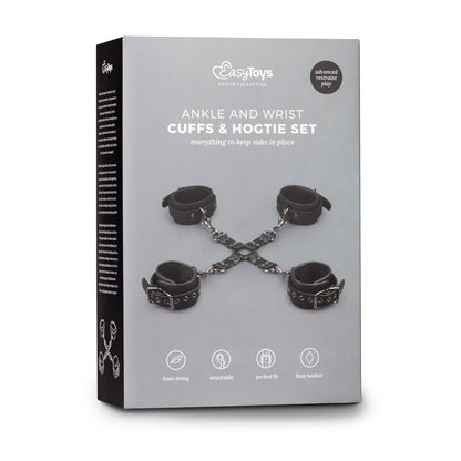 Hogtie With Hand and Ankle Cuffs-ET374BLK