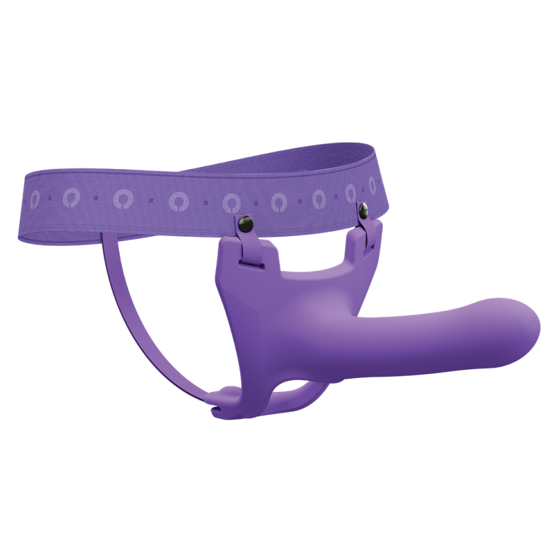 Zoro Strap-On 5.5in Purple-ZR-03P