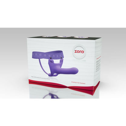 Zoro Strap-On 5.5in Purple-ZR-03P