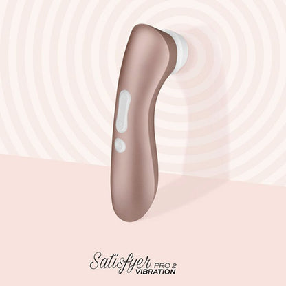 Satisfyer Pro 2+ G2 Clitoral Stimulator Rose Gold-9016525