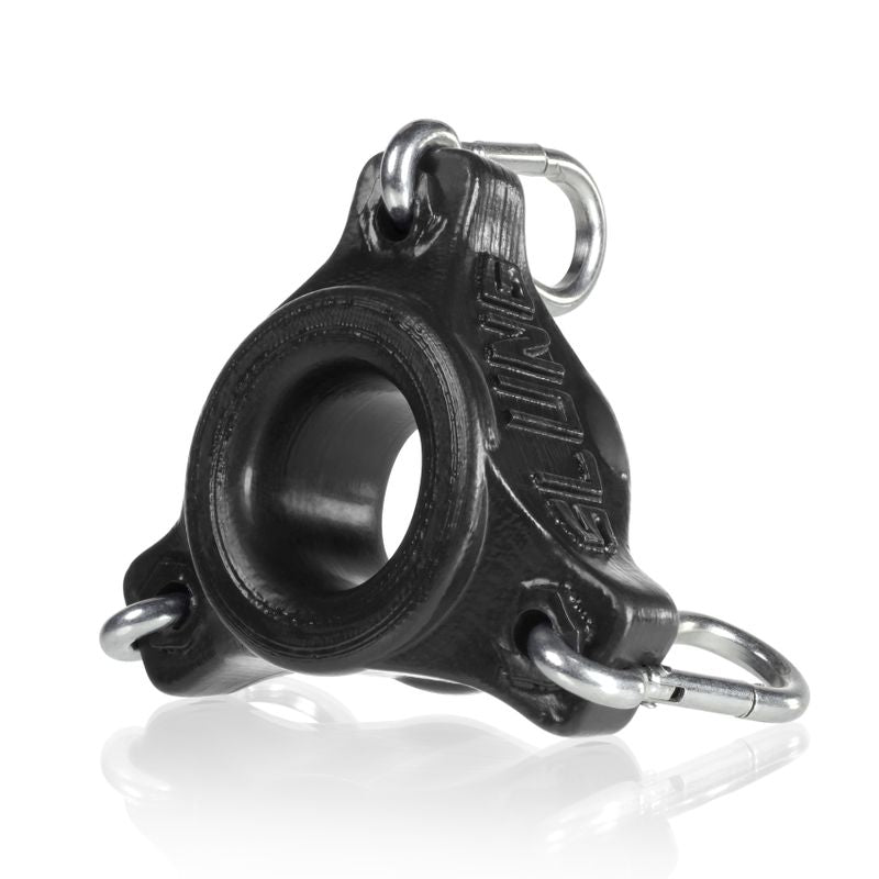 Slung Ballstretcher With 3 Carabiners Black-OX-1900-BLK