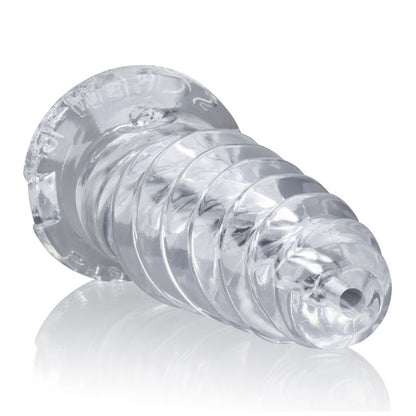 ScrewD Super Squish Corkscrew Jackoff Toy Clear-OX-3014-CLR