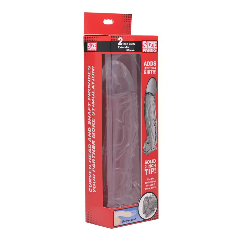 2in Extender Sleeve Clear-AF858