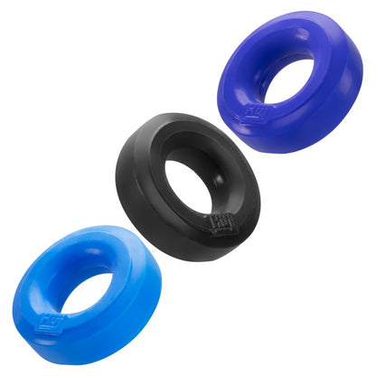 HUJ3 C-RING 3 Pk by Hunkyjunk-HUJ-102-CBL/MLT