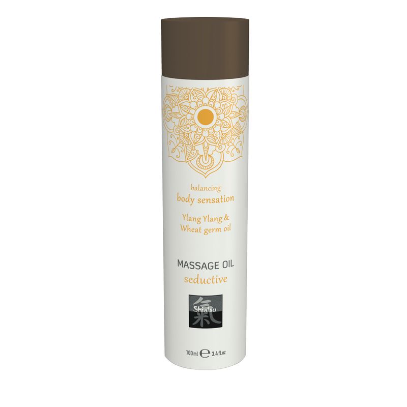 Shiatsu Massage Oil Seductive Ylang Ylang And Wheat Germ Oil 100ml-67002