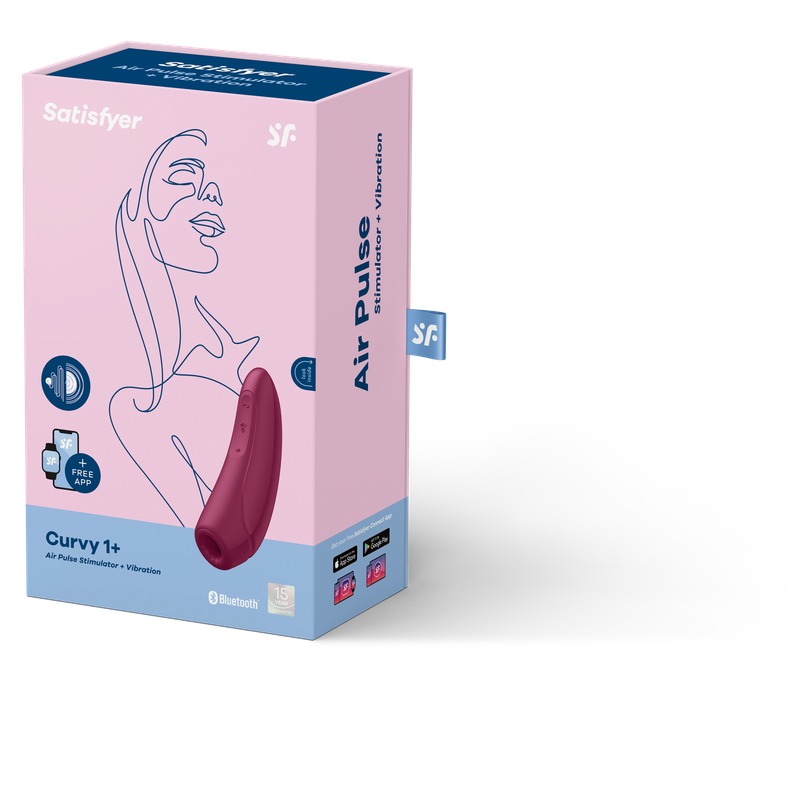 Satisfyer Curvy1+ Rose Red-4001821