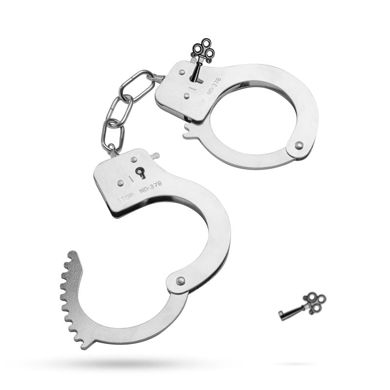 Metal Cuffs Silver-ET614SIL