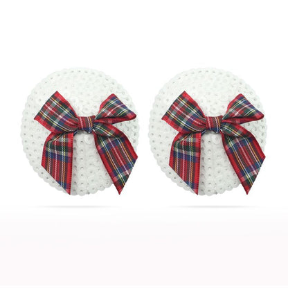 Reusable Sequin Round Nipple Pasties-LV-763014-WHT