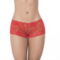 Lace Boyshort Red