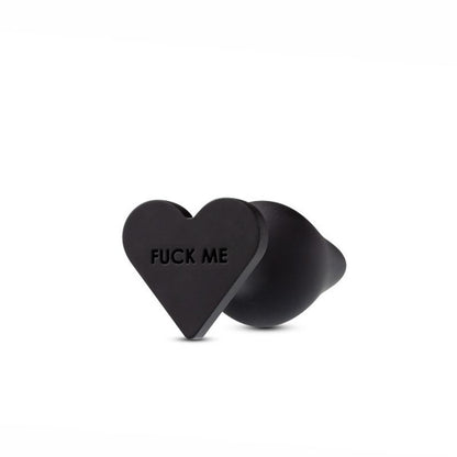 Temptasia Fuck Me Butt Plug Black-BL-95725