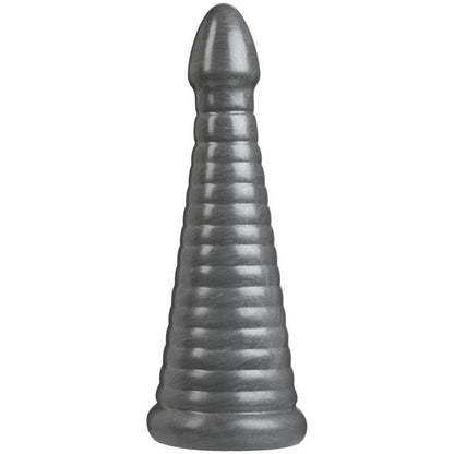 Rockeye 11in Anal Dildo Gun Metal-0270-38-CD