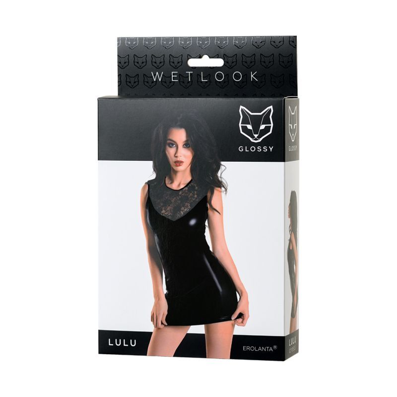 Glossy Wetlook Dress Lulu-955023-L