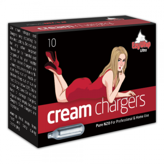 Ezywhip Ultra Cream 8g N2O Chargers 10 Pc-EWUN2OCRC0010
