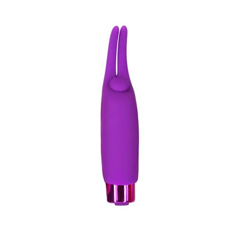 Power Bullet Teasing Tongue  w Rechargeable Bullet Purple-98315