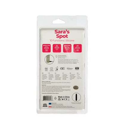 Power Bullet Sara's Spot Vibrator Pink-56216