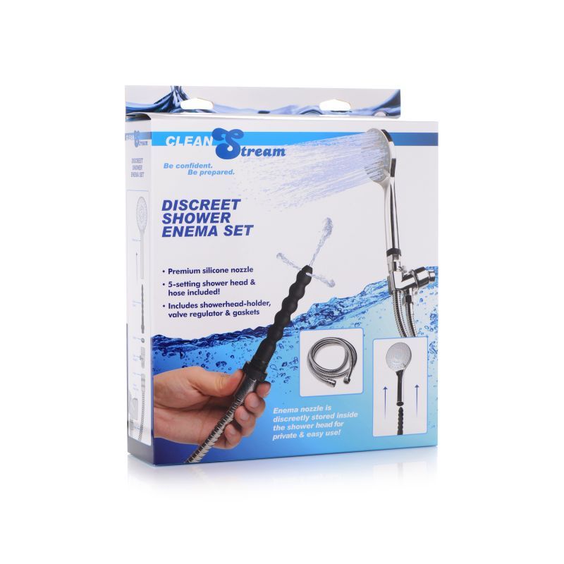 Discreet Shower Enema Set-AG604