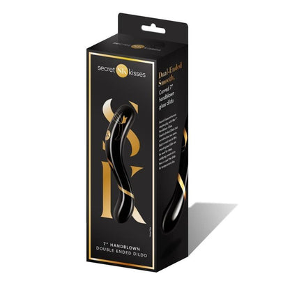 Secret Kisses Handblown Double Ended Dildo 7in-SK-3006
