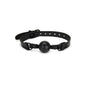 Whip Smart Diamond Deluxe Ball Gag Black-WS1008-BLK